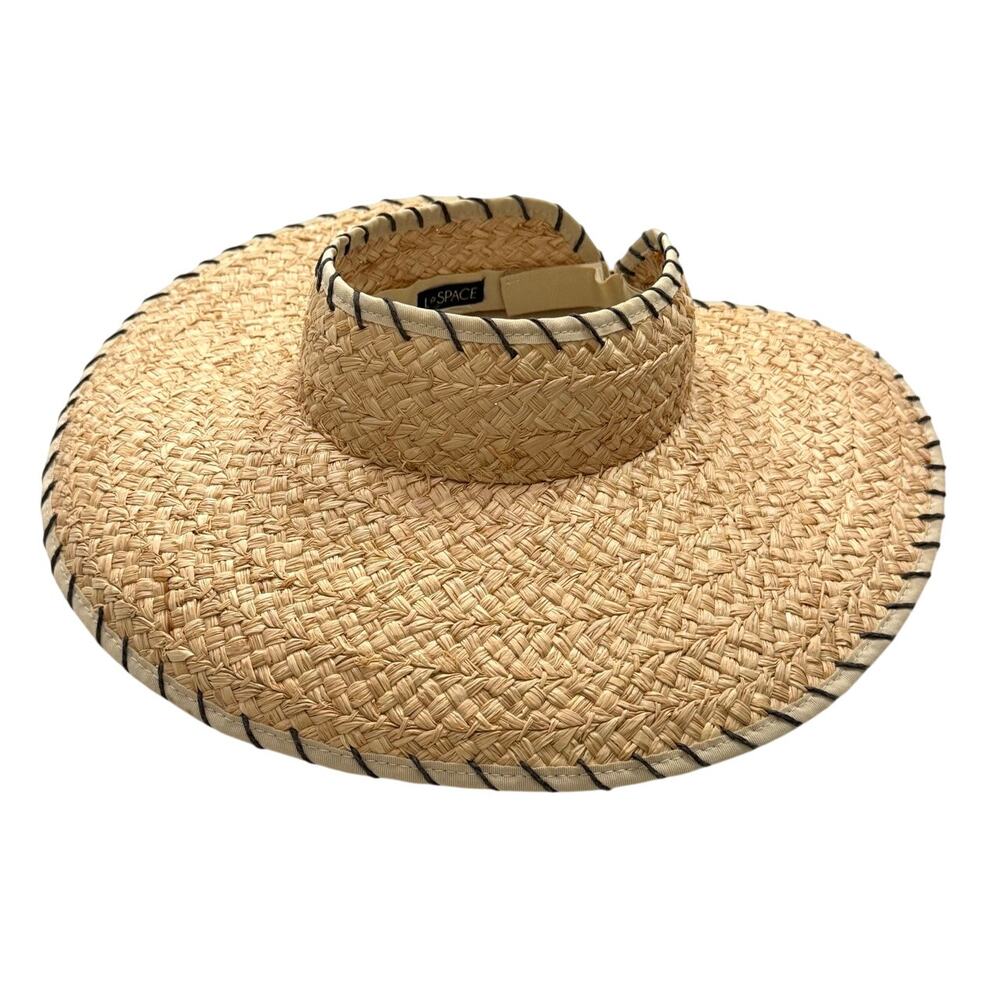 LSpace Endless Summer Roll Up Straw Visor - Picture 3 of 11